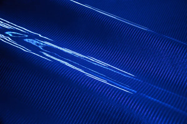 Sintético Fibra de Carbono Azul Profundo