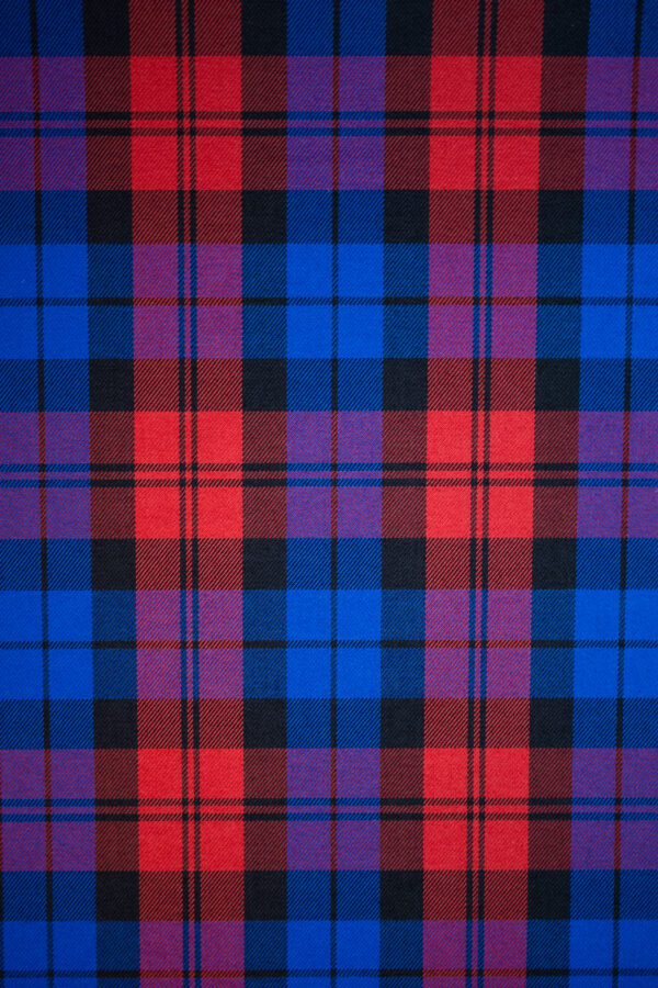 Porsche Spec Series Plaid Red Blue